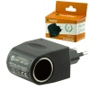 AC TO DC 220 VOLT ÇAKMAK FİŞİ ÇEVİRİCİ ADAPTÖR (INPUT:220V - OUTPUT:12V-500MA) (K0)