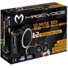 MAGICVOICE MV-17450 USB+SD KART GİRİŞLİ ŞARJLI MİNİ SEYYAR REHBER ANFİSİ (K0)