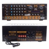 MV-1232 2*80W USB/SD BT UK-BALANS 4 MİK GİRİŞ-4 HOP ÇIKIŞLI STEREO TRAFOSUZ MIXER KÜP ANFİ