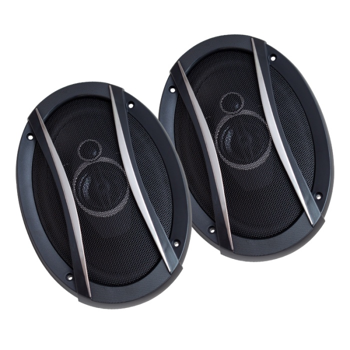 LEONE HR-6935TW 1250 WATT 6 X 9 OVAL HOPARLÖR KAPAKLI ÇİFTLİ TAKIM FİYAT (K0)