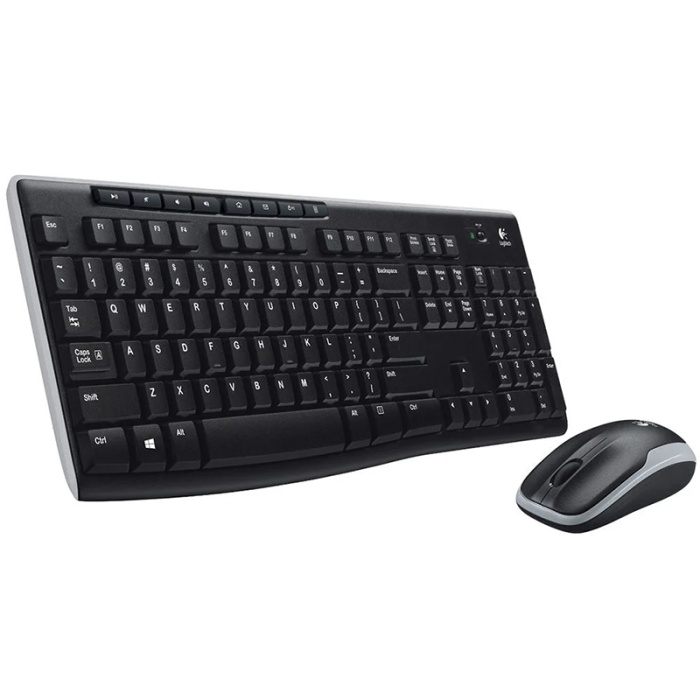 LOGITECH MK270 SİYAH KABLOSUZ Q KLAVYE SET (K0)