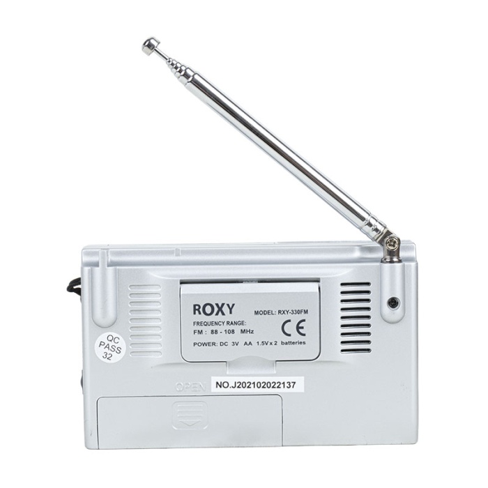 ROXY RXY-330 10 BANT DİGİTAL GÖSTERGELİ PİLLİ RADYO (K0)