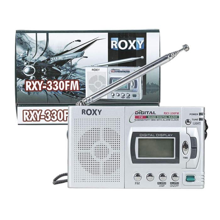 ROXY RXY-330 10 BANT DİGİTAL GÖSTERGELİ PİLLİ RADYO (K0)