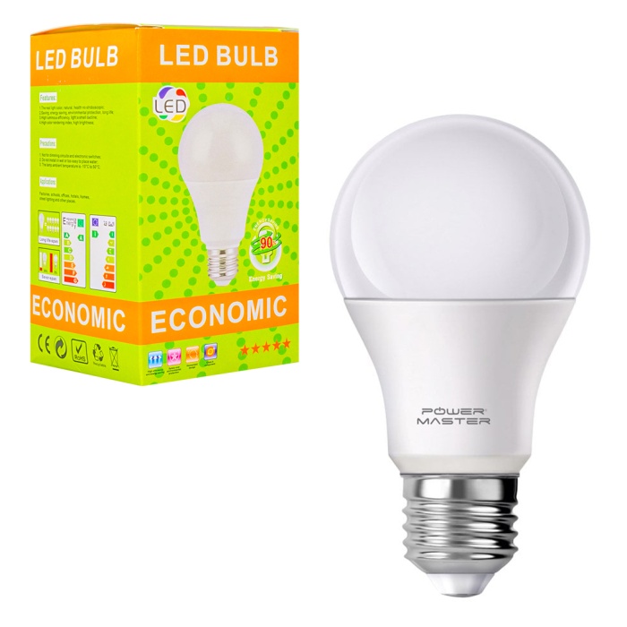 E27-220V 9 WATT 6500K BEYAZ LED AMPUL (K0)