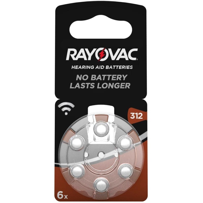 RAYOVAC 312 NO KULAKLIK PİLİ 6Lİ PAKET FİYAT (K0)