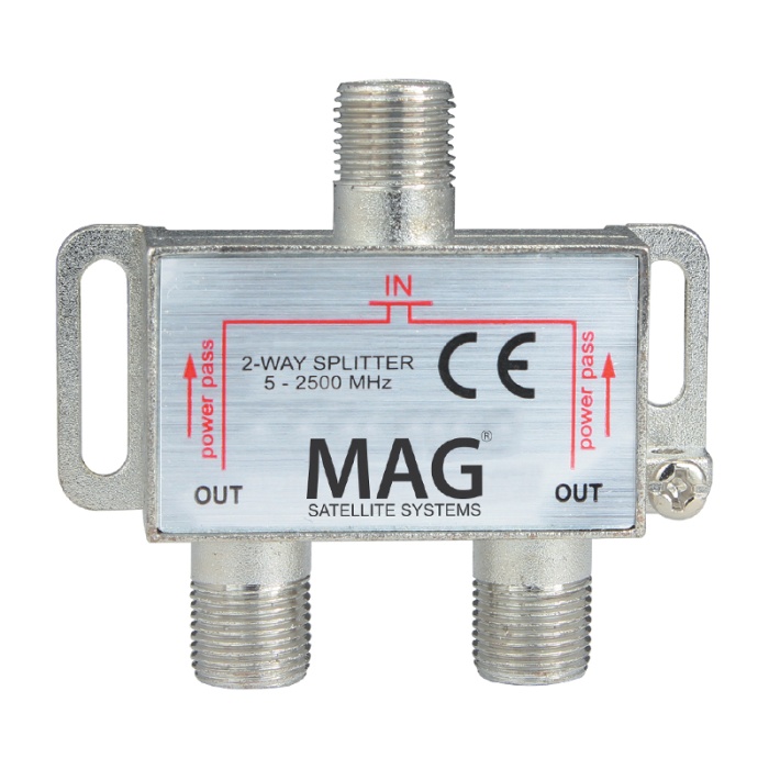 1/2 SPLITTER 5-2500 MHZ MAG (K0)