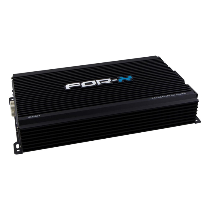 FORX XAE-804 4 KANAL 300 WATT OTO ANFİ (BASS KONTROLLÜ) (K0)