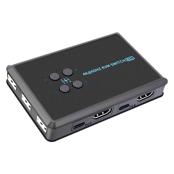 4K HDMI KVM SWITCH 4X1 (K0)