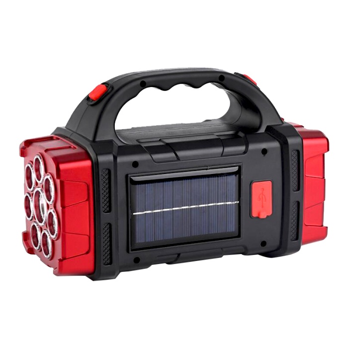 HB-1678 SOLARLI USB ÇIKIŞLI ŞARJ EDİLEBİLİR 38 WATT KAMP FENERİ (K0)