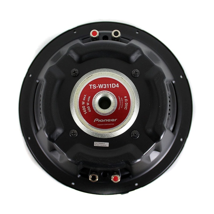 PIONEER TS-W312D4 30 CM 1600 WATT SUBWOOFER ÇİFT BOBİNLİ OTO HOPARLÖR (K0)