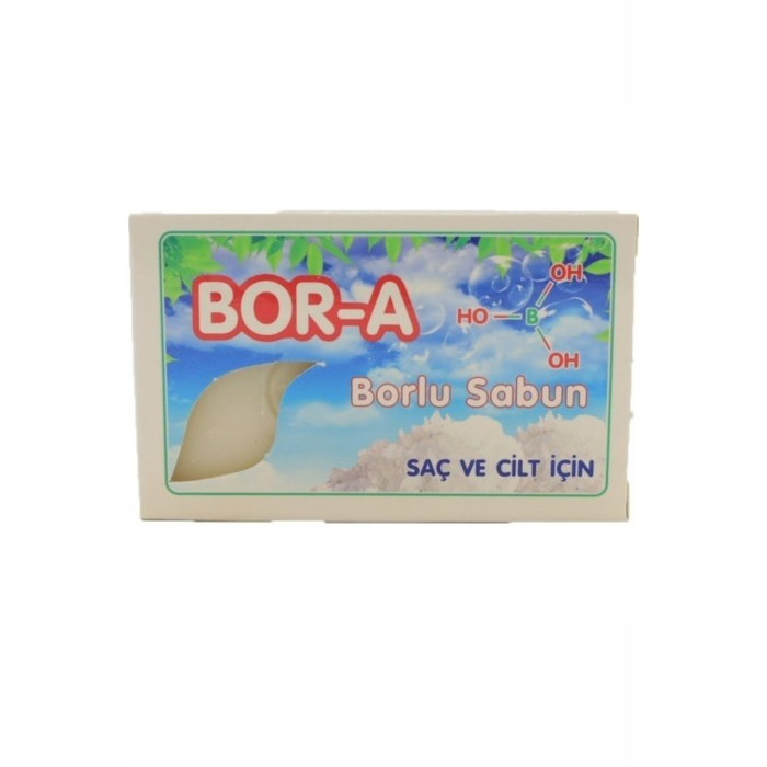 Borlu Cilt ve Gözenek Temizleyici Sabun Saç ve Cilt 100 Gr