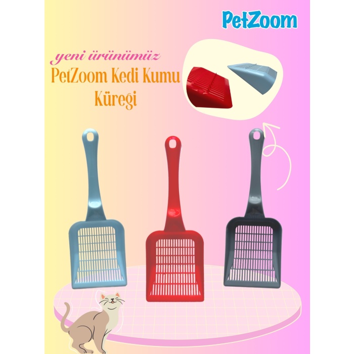 Petzoom Kedi Kumu Küreği