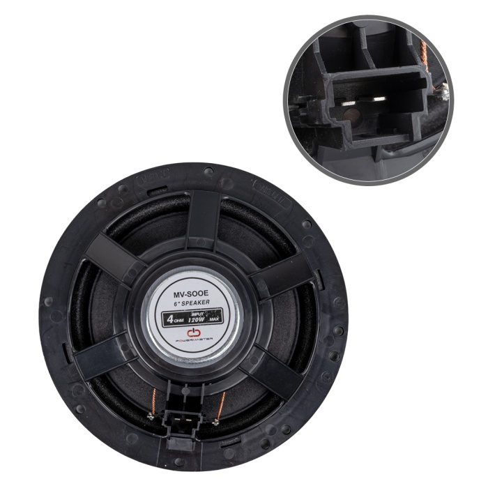 16 CM 4 OHM MAX 120 WATT TEKLİ OTO HOPARLÖR (CITROEN-PEUGEOT) (K0)