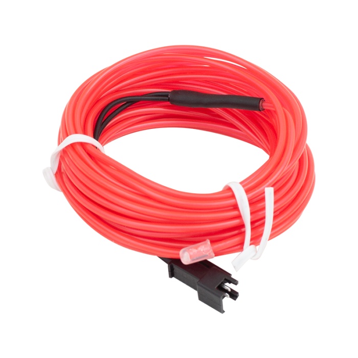 PM-6079 NEON PEMBE 5 METRE İP AYDINLATMA (5 VOLT USB ADAPTÖRLÜ)