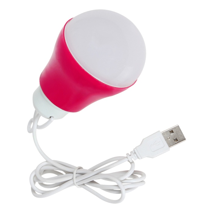 PM-12765 5 VOLT - 5 WATT 1 METRE USB KABLOLU BEYAZ LED AMPUL