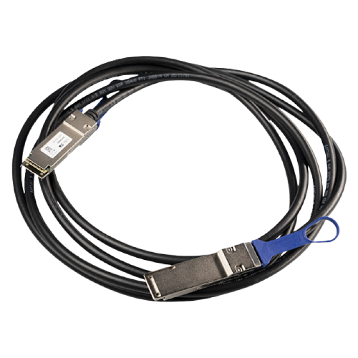 Mikrotik XQ+DA0003 - a 100 Gbps QSFP28 Direct Attach Cable (3m)