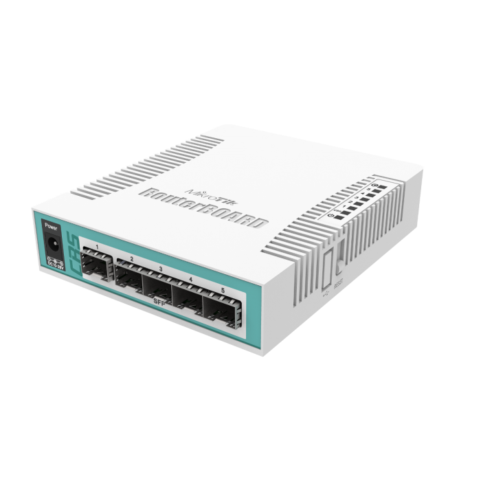 Cloud Router Switch CRS106-1C-5S  Fiber Switch 6 Port SFP