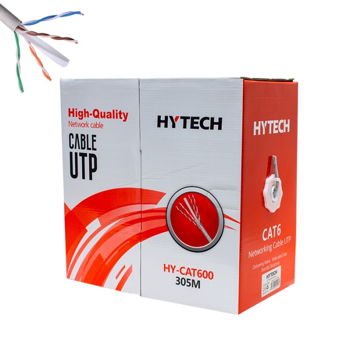 HY-CAT600 25 AWG UTP GRİ 305 METRE CAT6 KABLO