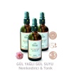 3lü Gül Yağlı Gül Suyu Aydınlatıcı ve Gözenek Sıkılaştırıcı Sprey Tonik 100 ml