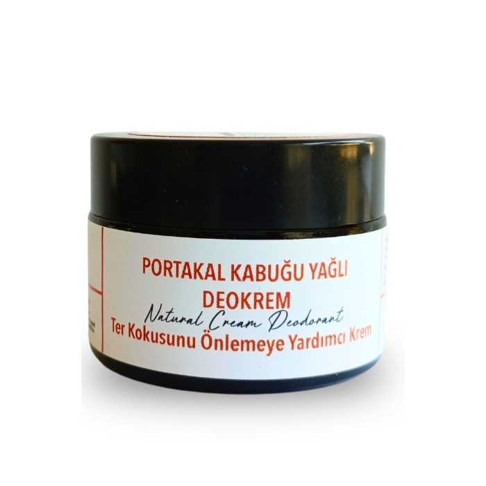 Portakal Kabuğu Yağlı Krem Deodorant 40 ml. %100 Doğal