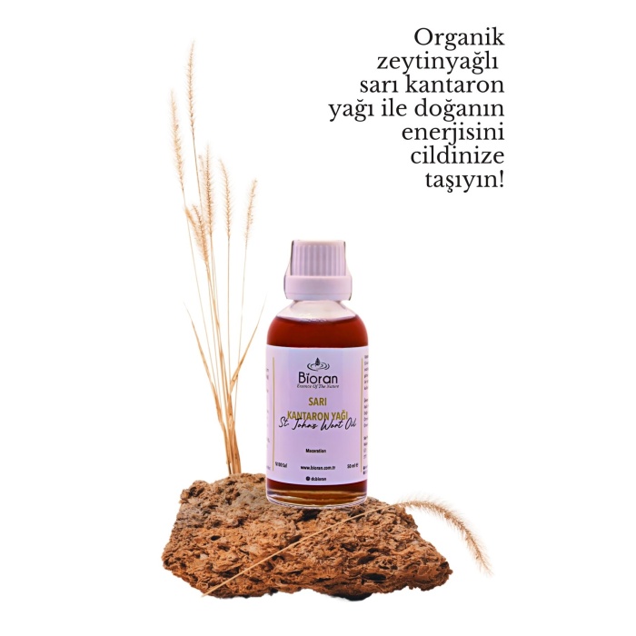 Sarı Kantaron Yağı %100 Saf Bitkisel Yağ 50 ml. (St Johns Wort Oil)