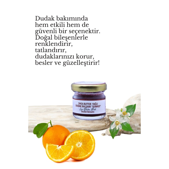 Portakal Kabuğu & Shea Butter Dudak Bakım Kremi 29 Ml