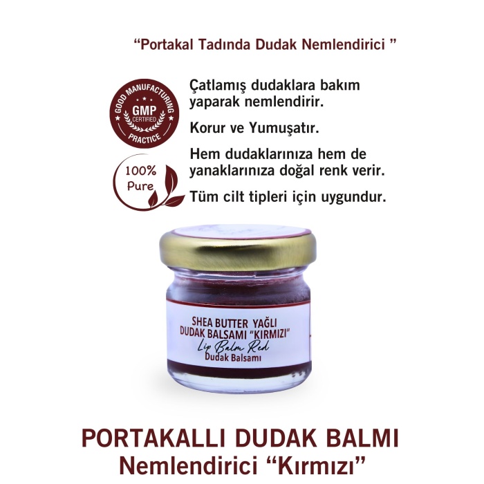 Portakal Kabuğu & Shea Butter Dudak Bakım Kremi 29 Ml