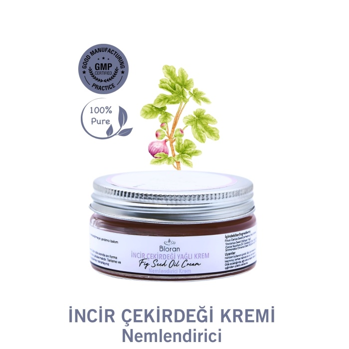 İncir Çekirdeği Yağlı Yoğun Bakım Kremi 40 ml. %100 Doğal