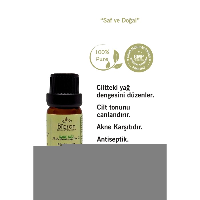 Nane Yağı %100 Saf Bitkisel Uçucu Yağ 10 ml. (Mentha Arvensis Leaf/Stem Oil)