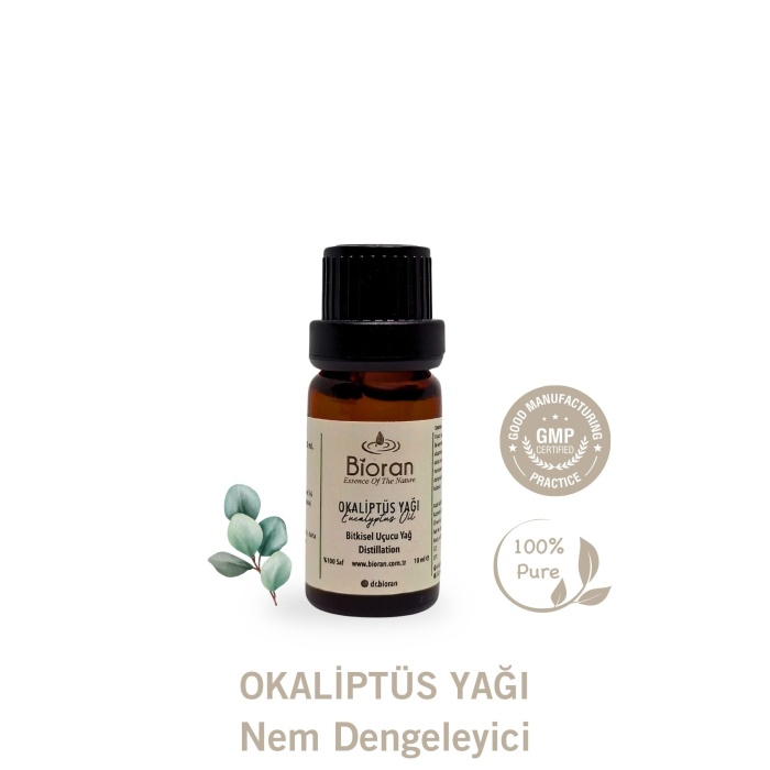 Okaliptüs Yağı %100 Saf Bitkisel Uçucu Yağ 10 ml. (Eucalyptus Oil)