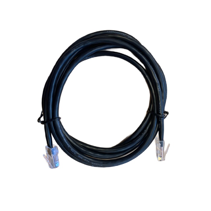 Rj45 Cat5 Siyah Ethernet Kablosu 1.5mt 1 Adet