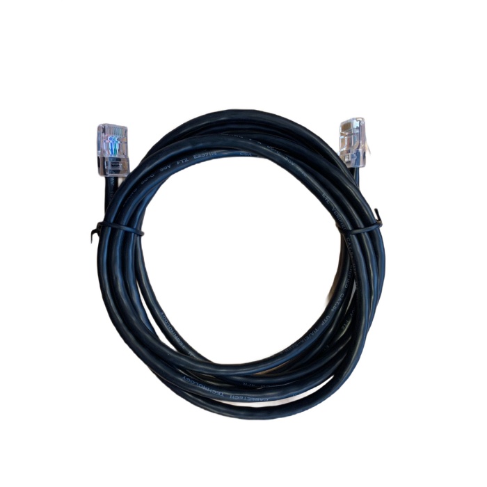 Rj45 Cat5 Siyah Ethernet Kablosu 1.5mt 1 Adet