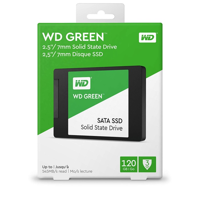 WD Green WDS120G2G0A 120 GB 2.5 SATA 3 SSD