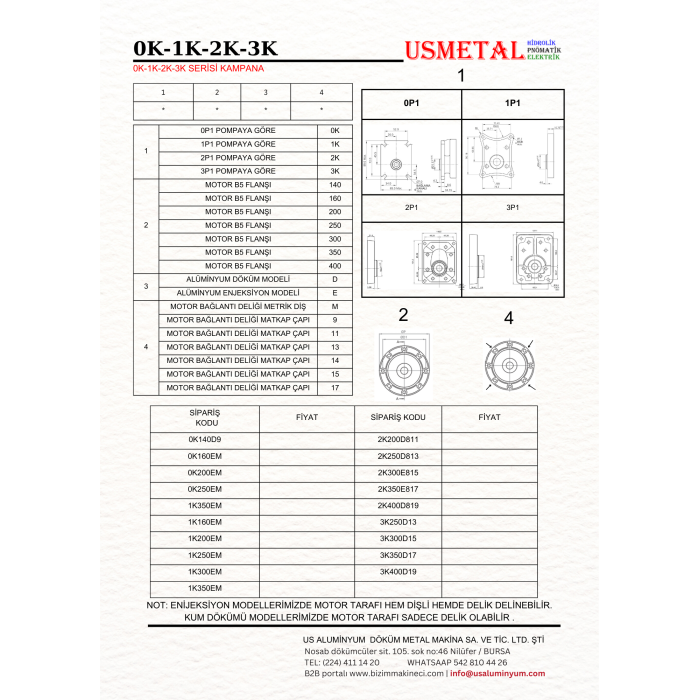 1 K 200 KAPANA (Q11 DELİKLİ)