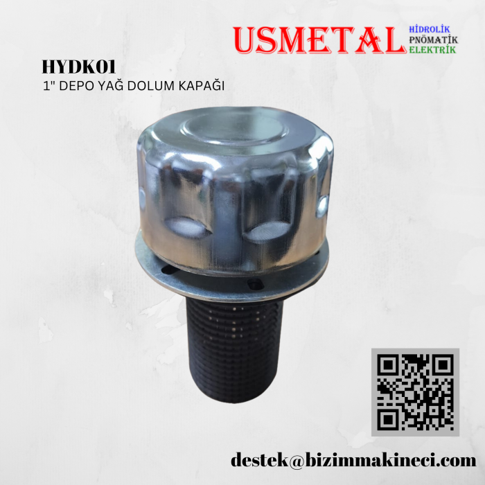 HYDK01  1 BÜYÜK DEPO DOLUM KAPAĞI (NİKELAJLI)