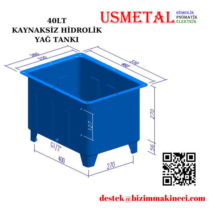 FORM 40LT TANK