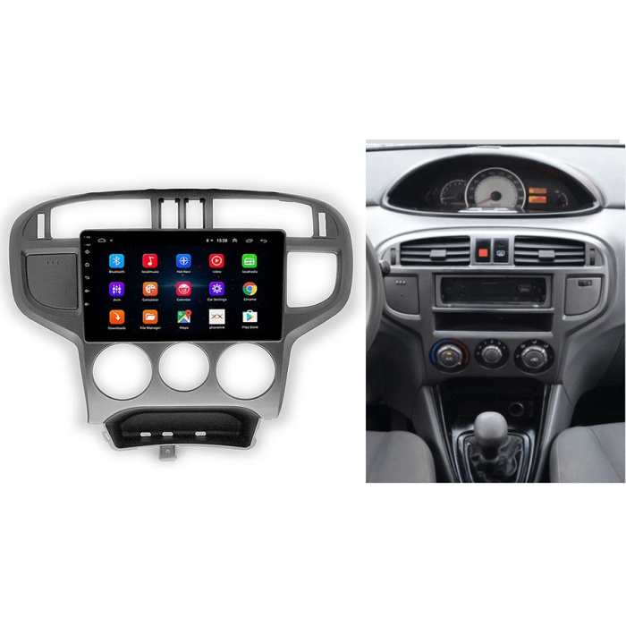 Hyundai Matrix Android Multimedya Sistemi Matrix (2001-2010) 2 GB Ram 32 GB Hafıza 4 Çekirdek İphone CarPlay Android Auto Navibox