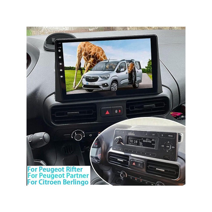 Citroen Berlingo Android Multimedya Sistemi (2019-2024) 2 GB RAM 32 GB Hafıza 4 Çekirdek Navigatör