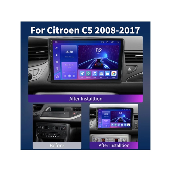 Citroen C5 Multimedya (2010-2015) 2 GB RAM 32 GB Hafıza 4 Çekirdek Navigatör