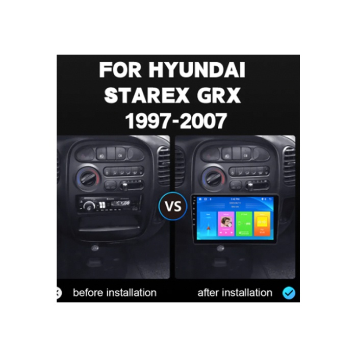 Hyundai Starex Multimedya (1997-2007) 2 GB RAM 32 GB Hafıza 4 Çekirdek Nakamichi