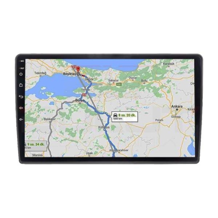 Renault Clıo 5 Android Multimedya Sistemi (2019-2024) 2 GB Ram 32 GB Hafıza 4 Çekirdek İphone CarPlay Android Auto Navigatör