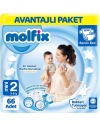 Molfix Bebek Bezi 2 Beden 66lı