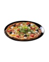 Siyah Pizza Tabağı 32 cm