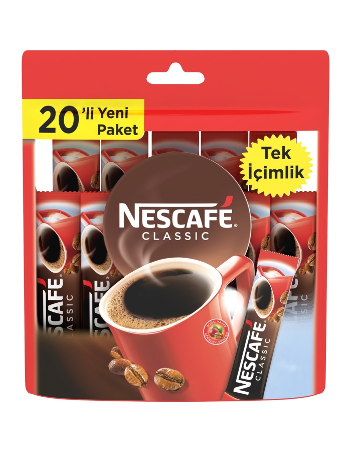 Nescafé Classic Kahve 20x2gr