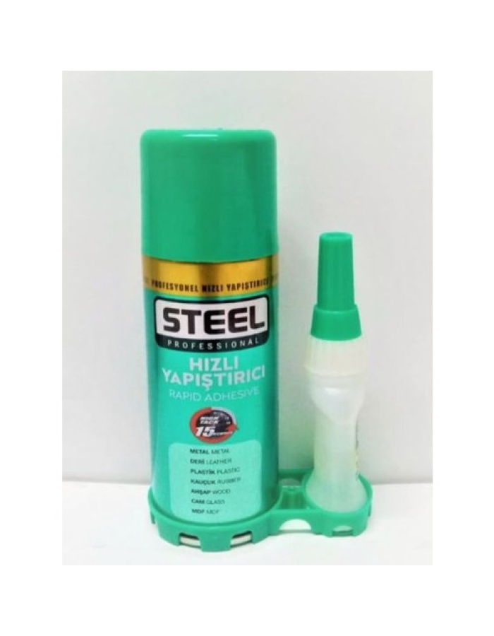 Steel 200 ml Hızlı Yapıştırıcı Mdf