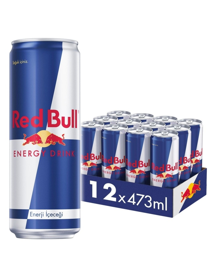 Redbull Enerji Içeceği 12 x 473 ml