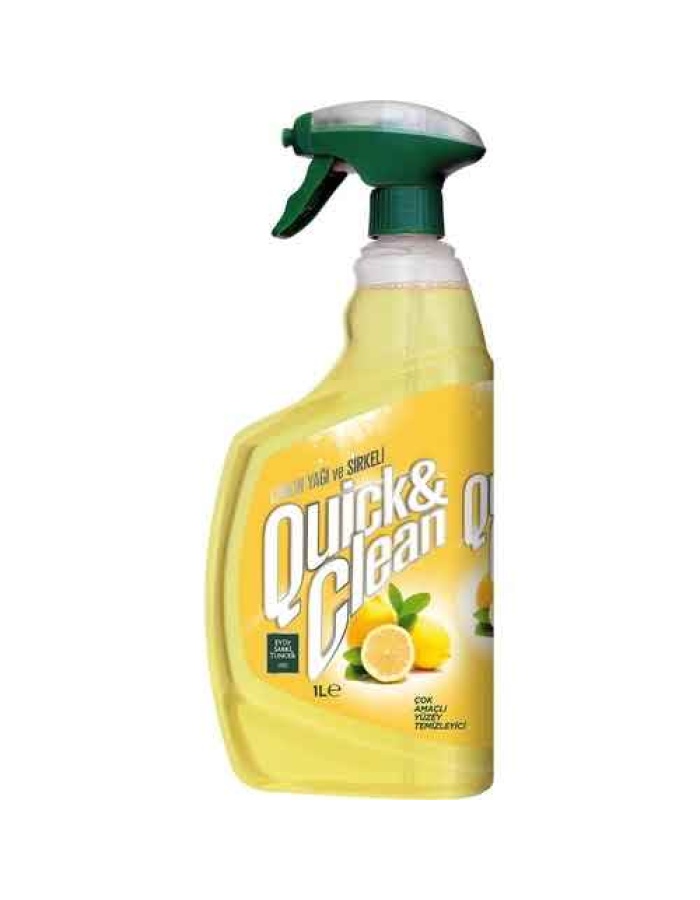 Eyüp Sabri Tuncer Quıck & Clean Çok Amaçlı Yüzey Temizleyici Limon Yağlı 1 lt