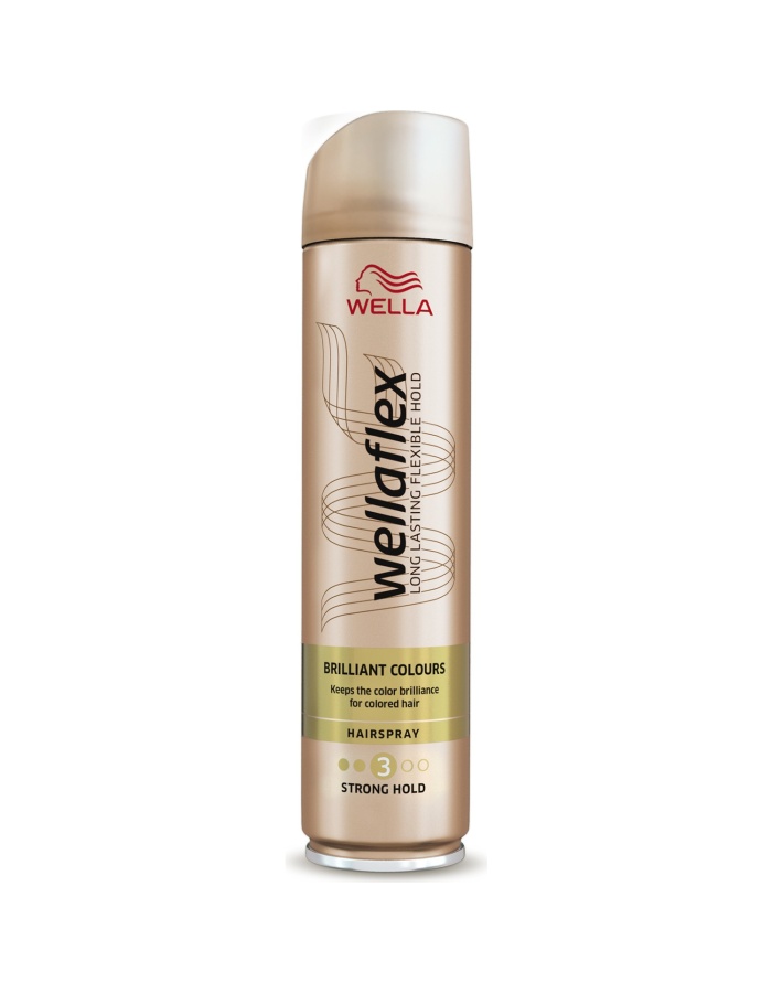 Wella Wellaflex Brillant Colors Strong Hold Saç Spreyi - 250 ml