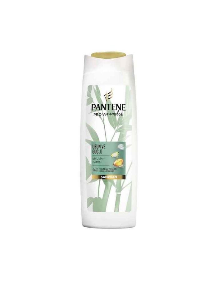 PanteneUzun Ve Güçlü Şampuan, Bambu Ve Biyotinli, 400ml