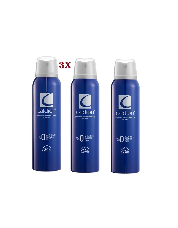 CALDION ERKEK DEODORANT 150ML 1x3 3 ADET